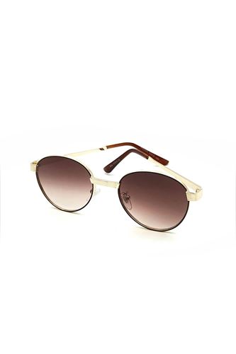 Unisex Lui Sunglasses Güneş Gözlüğü Kahverengi