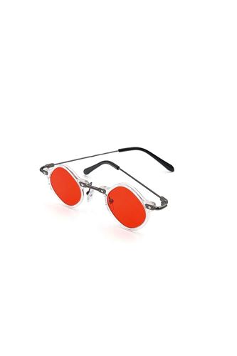 Unisex Pipa Sunglasses Güneş Gözlüğü Kırmızı