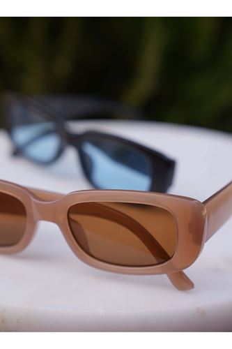 Unisex Bellezza Sunglasses Güneş Gözlüğü Kahverengi