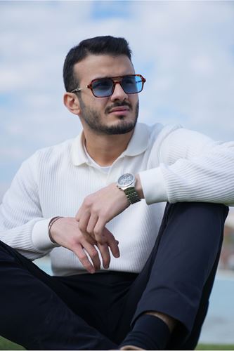 Unisex Seduta Sunglasses Güneş Gözlüğü Kahverengi