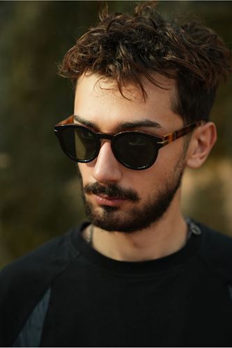 Unisex Lorenz Sunglasses Güneş Gözlüğü Siyah