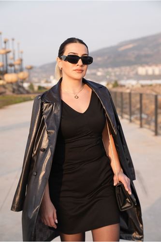 Unisex Perra Sunglasses Güneş Gözlüğü Siyah