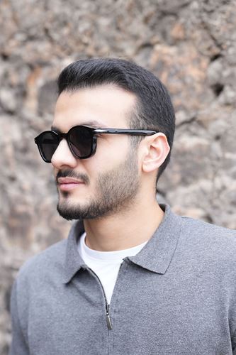 Unisex Taddeo Sunglasses Güneş Gözlüğü Siyah